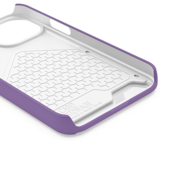 Purple Card Holder Phone Case - Stylish Holiday Accessory - Image 43