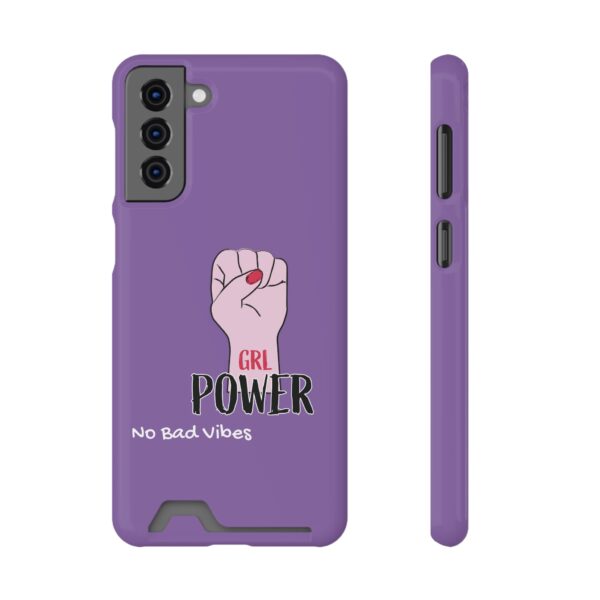 Purple Card Holder Phone Case - Stylish Holiday Accessory - Image 145
