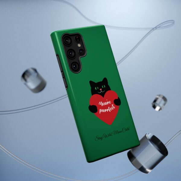 Green Phone Case Cat - Impact Resistant Design - Image 78