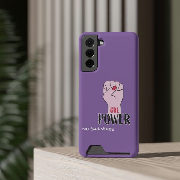 Purple Card Holder Phone Case - Stylish Holiday Accessory - Image 140