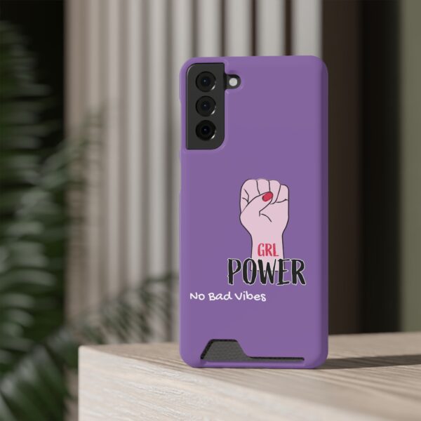 Purple Card Holder Phone Case - Stylish Holiday Accessory - Image 72