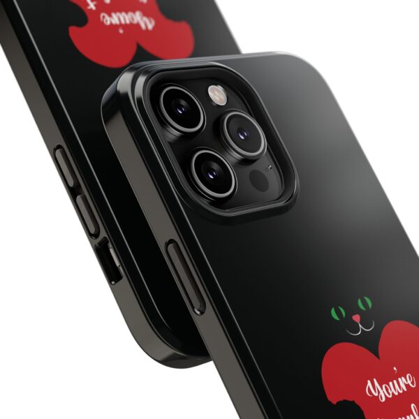 Impact Resistant Phone Case - Cat Lover Design - Image 140