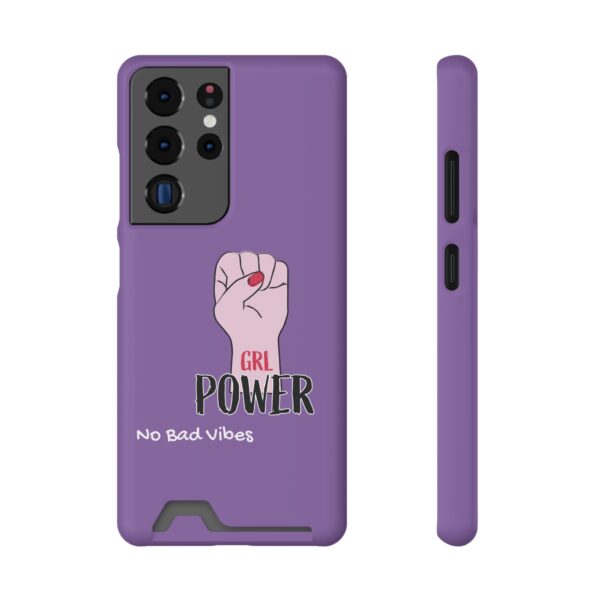 Purple Card Holder Phone Case - Stylish Holiday Accessory - Image 81