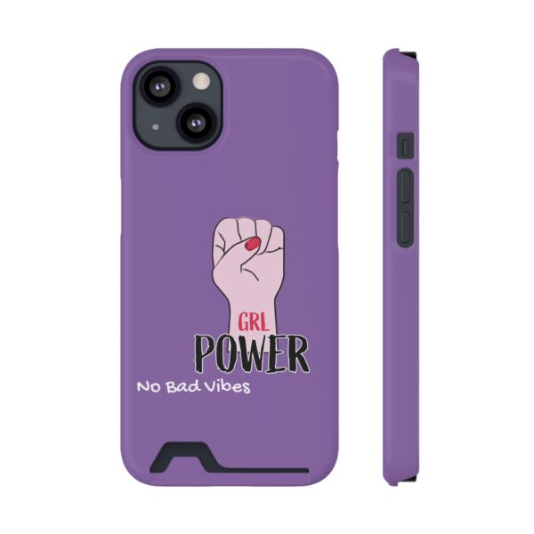 Purple Card Holder Phone Case - Stylish Holiday Accessory - Image 109