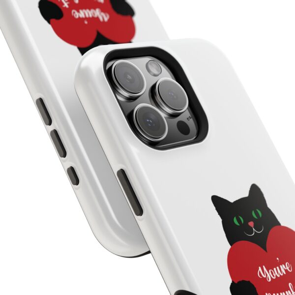 Black Cat Phone Case - Impact Resistant Design - Image 156