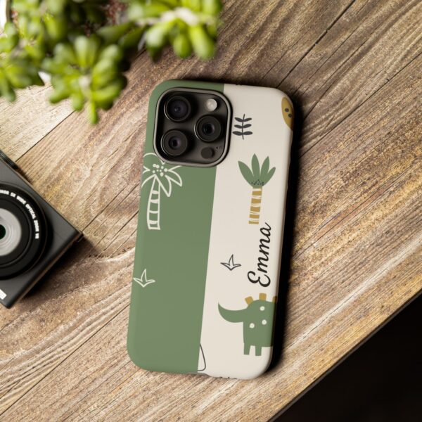 Jungle Animal Phone Case - Customizable Tough Cases for Kids - Image 3