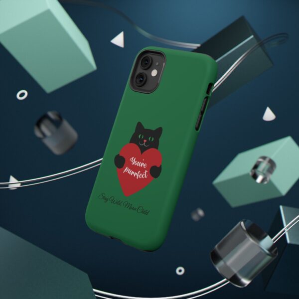 Green Phone Case Cat - Impact Resistant Design - Image 34