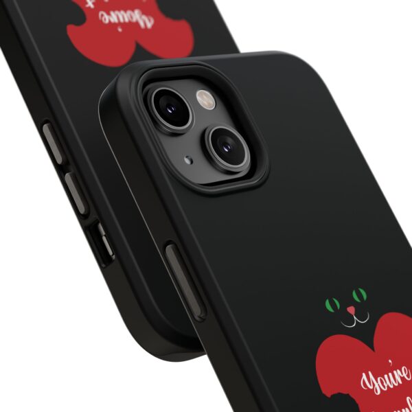 Impact Resistant Phone Case - Cat Lover Design - Image 120