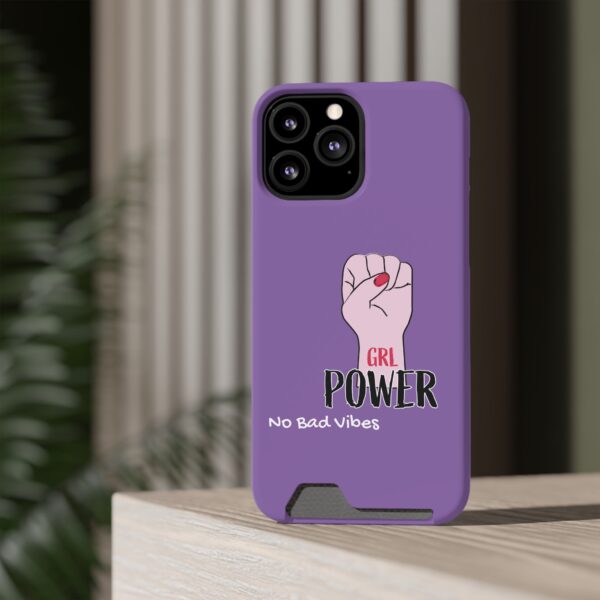 Purple Card Holder Phone Case - Stylish Holiday Accessory - Image 56