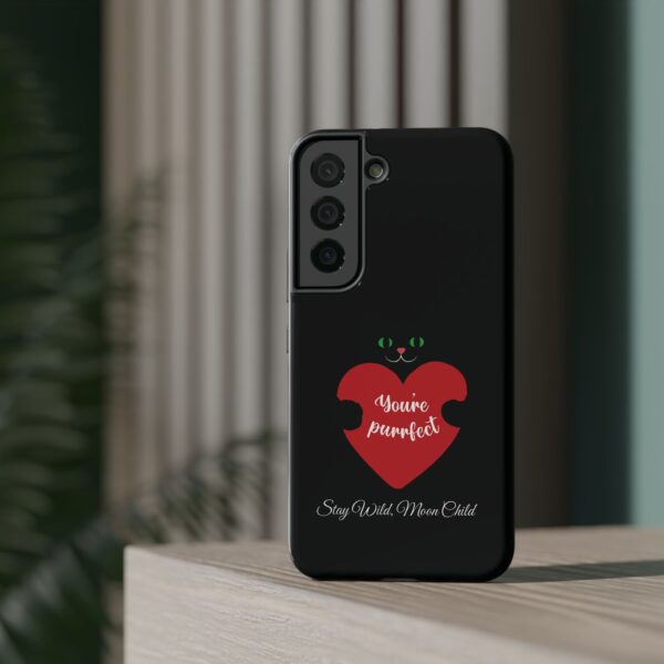 Impact Resistant Phone Case - Cat Lover Design - Image 61