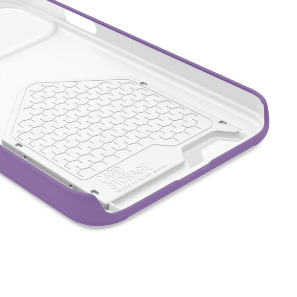 Purple Card Holder Phone Case - Stylish Holiday Accessory - Image 59