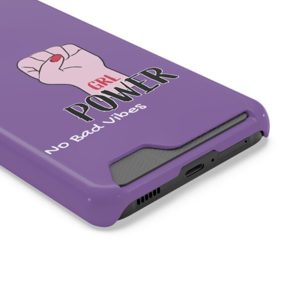 Purple Card Holder Phone Case - Stylish Holiday Accessory - Image 86