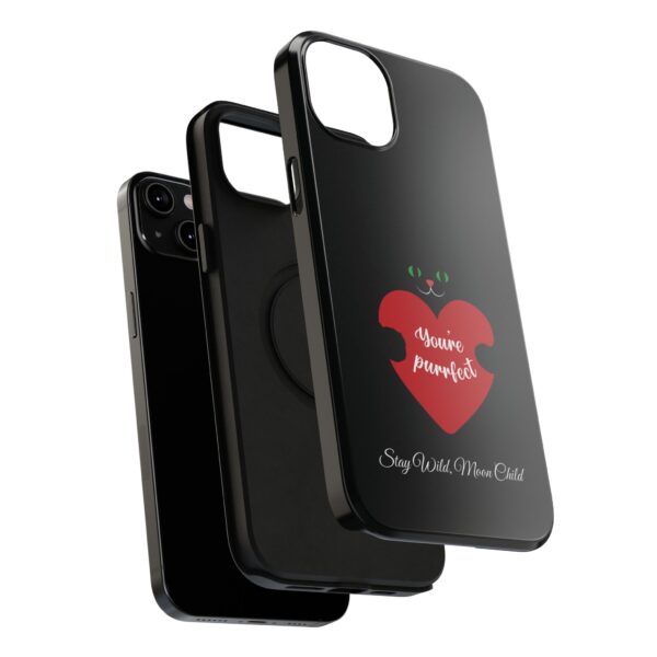 Impact Resistant Phone Case - Cat Lover Design - Image 134