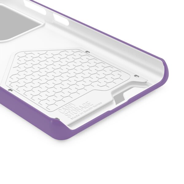 Purple Card Holder Phone Case - Stylish Holiday Accessory - Image 155