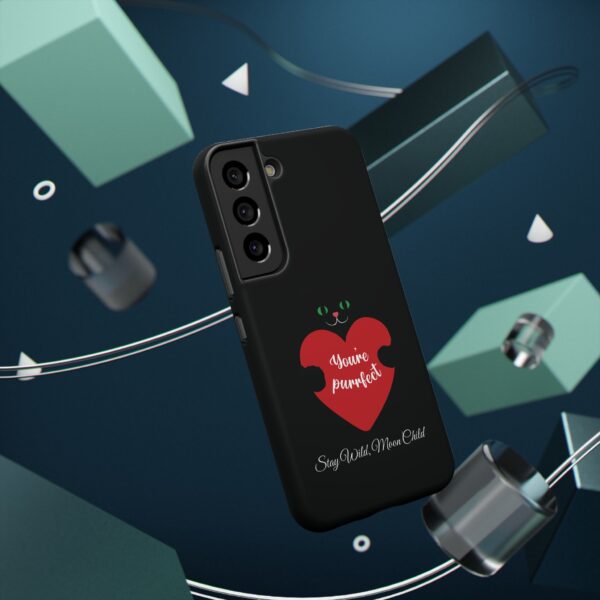 Impact Resistant Phone Case - Cat Lover Design - Image 64