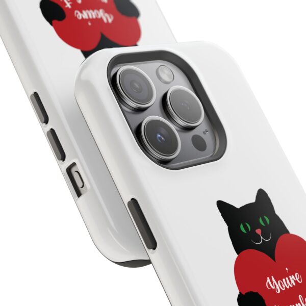 Black Cat Phone Case - Impact Resistant Design - Image 92