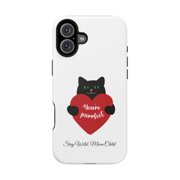 Black Cat Phone Case - Impact Resistant Design - Image 175