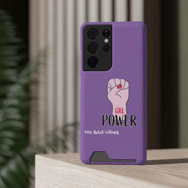 Purple Card Holder Phone Case - Stylish Holiday Accessory - Image 84
