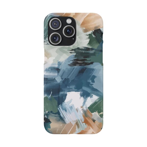 Abstract iPhone Snap Case - Art Phone Cover for trendsetters - Image 2