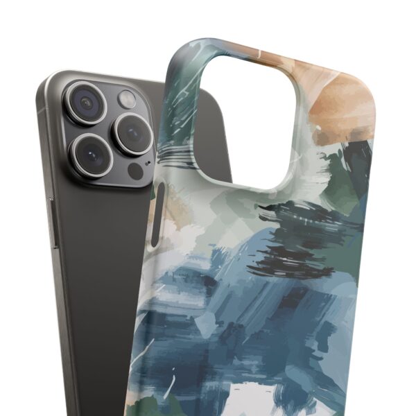 abstract iPhone snap case