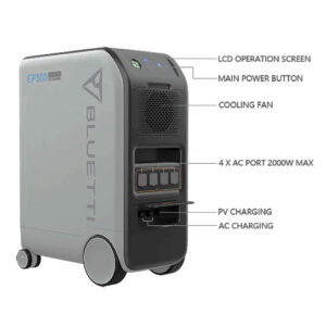 BLUETTI EP500 Solar Power Station