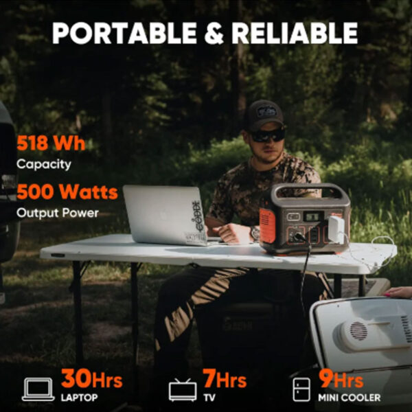 Jackery Explorer 500 usage